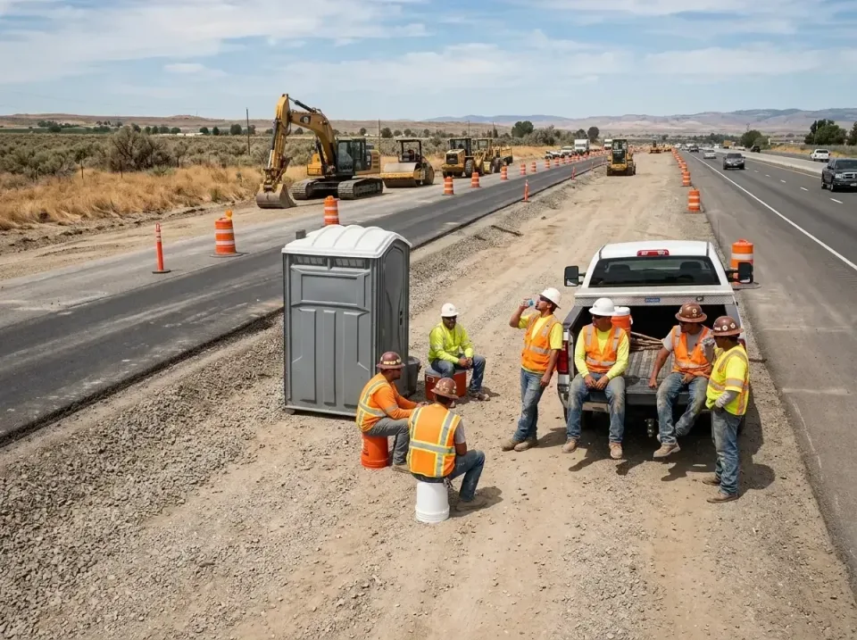 highway-road-construction-crew-007 — frequently asked questions, Porta Potty and Restroom Rentals in Portland, TN